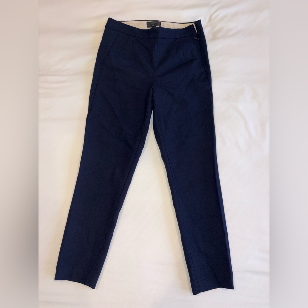 J. Crew ‘Martie’ women’s tailored pant in bi-stretch cotton